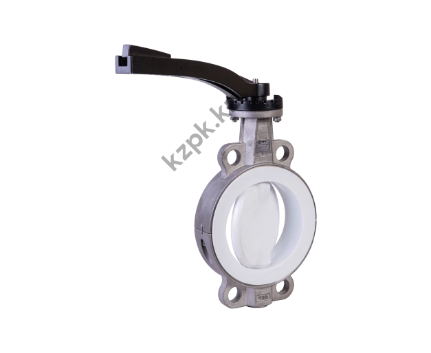 Футерованный межфланцевый затвор MV UBT1 нержавеющая сталь